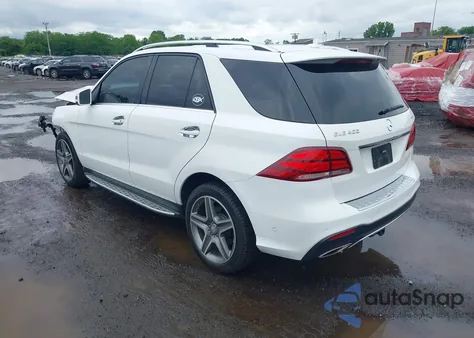 2016 Mercedes-Benz Gle 400 4Matic из США, поврежденный, VIN 4JGDA5GB0GA648649